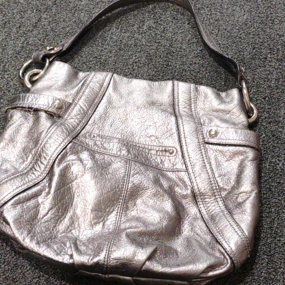 Silver purse
